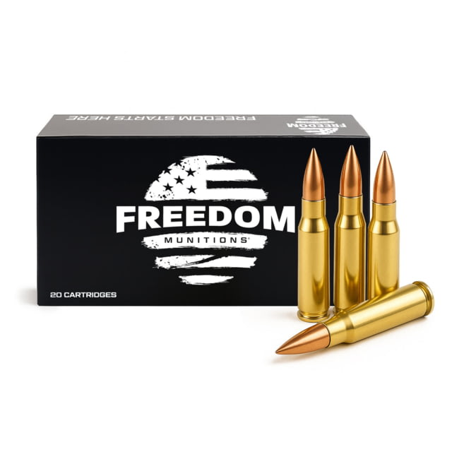 781100771877 Freedom Munitions 308 Winchester Ammo- 147 Gr Full Met...