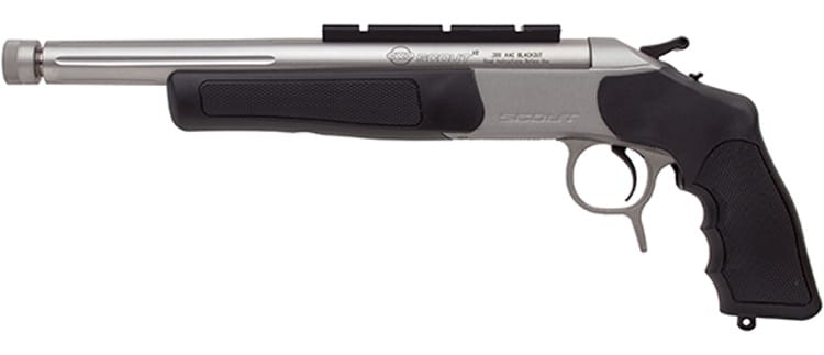 043125807024 CVA SCOUT V2 LR PISTOL 14 300BLK SS BLK THRD