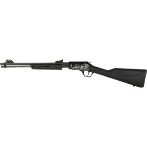 754908305209 ROSSI GALLERY 22LR RFL 18" 15RD BLK ENGRAVED TRKY EDITION