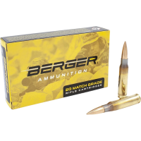 679459600507 Berger Match Grade 308 Winchester Ammo 185 Grain Berge...