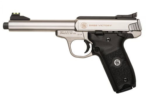 022188868548 SMITH & WESSON SW22 VICTORY THREADED BARREL - The SW22...