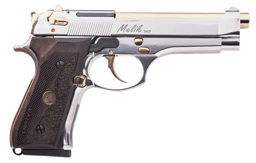 850067243632 Derya Firearms MELIK9.NG.TR Melik 9mm Luger 17+1 4.90"...