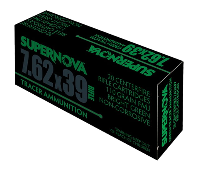 860010179727 Supernova PMSN762G Green Tracer 7.62mm 110 gr Full Met...