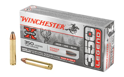 020892226326 Winchester Ammo X3501 Power-Point 350Legend 180gr 20 P...