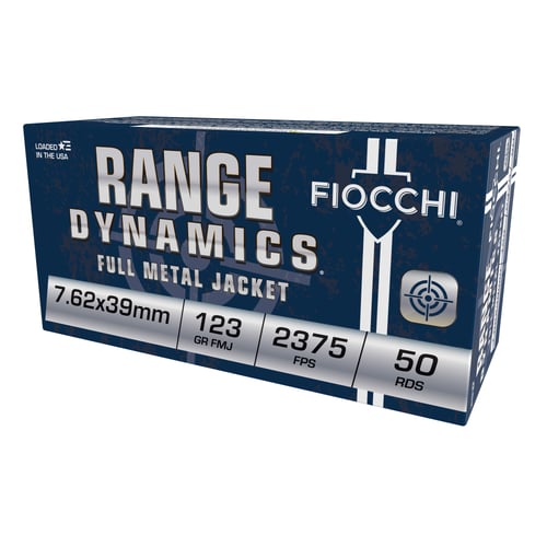 762344713373 FIOCCHI 7.62X39 FMJ 123GR 50/500