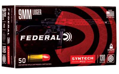 604544642896 Federal AE9SJPC1 American Eagle Syntech PCC 9mmLuger 1...