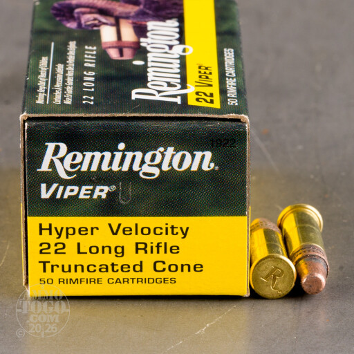 047700000602 Per Round – ** Remington Viper Rimfire .22LR Ammunitio...