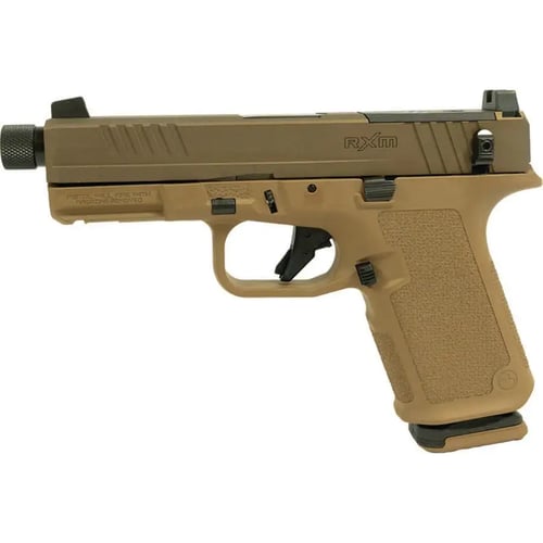757106326496 RUGER RXM HUSH PUPPY - Ruger RXM 9mm 15 Round 4.5" Bar...